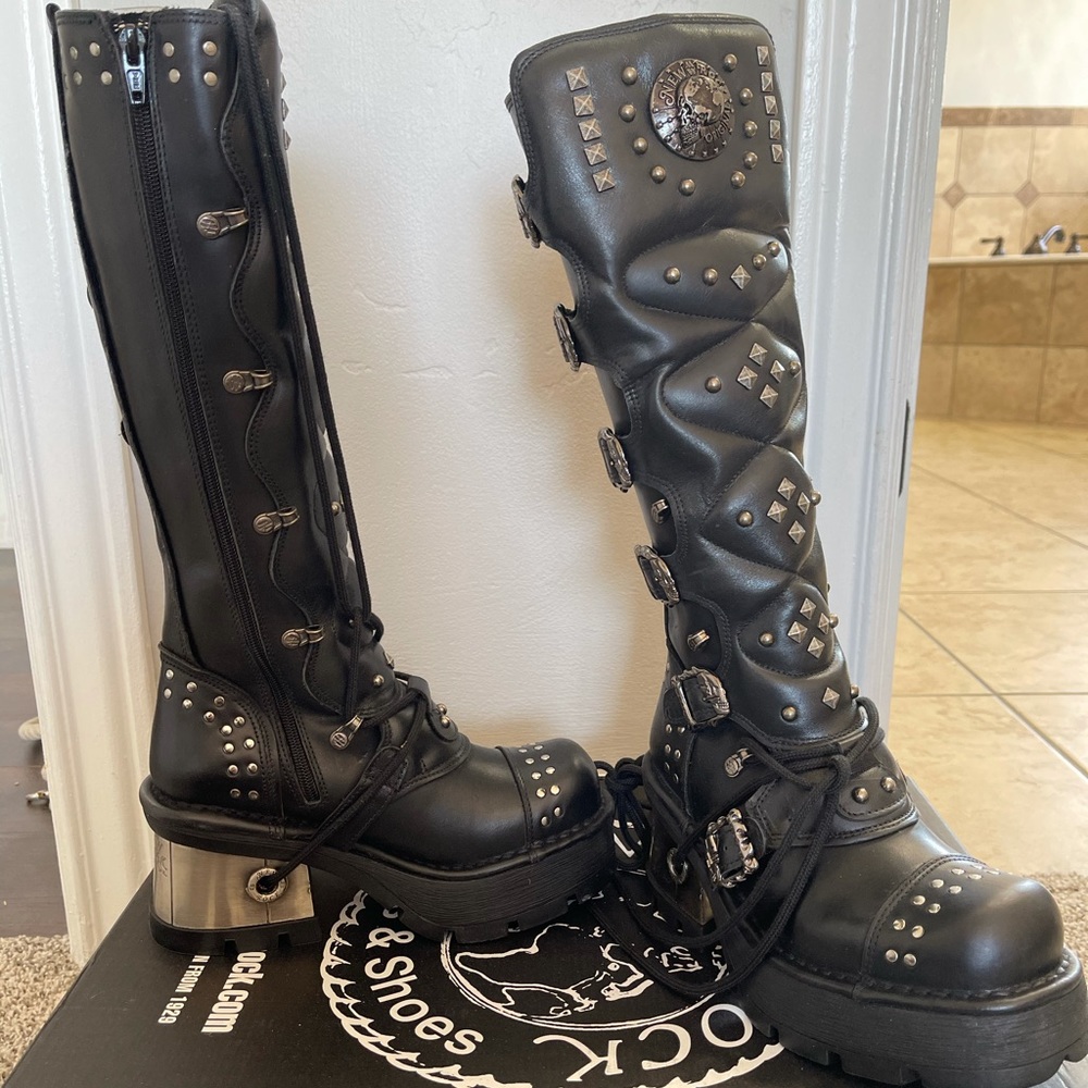 NEW ROCK BOOTS- brand new